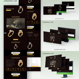 jewelry landing page boyshero